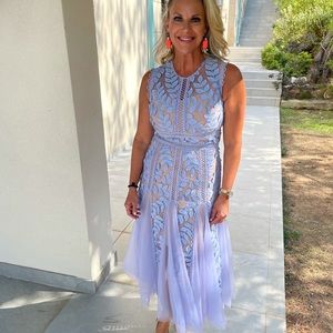 violet tulle dress worn once to a wedding